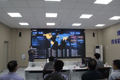 全國教育系統安全檢查組蒞臨我中心指導，專項督導信息系統運行維護服務